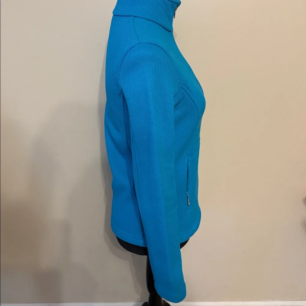 Spyder Core Sweater Full Zip Pullover Turquoise Women’s Size Small